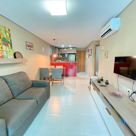 פראיה דוס קרניירוס Carneiros Beach Resort Apto 208A מראה חיצוני תמונה