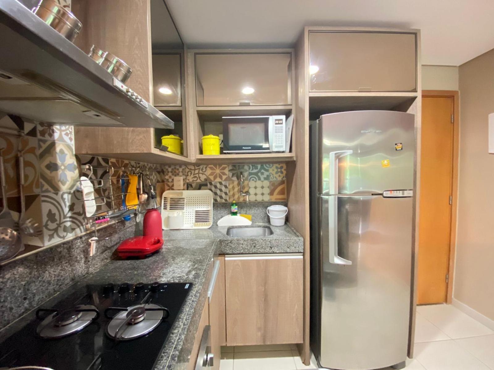 פראיה דוס קרניירוס Carneiros Beach Resort Apto 208A מראה חיצוני תמונה