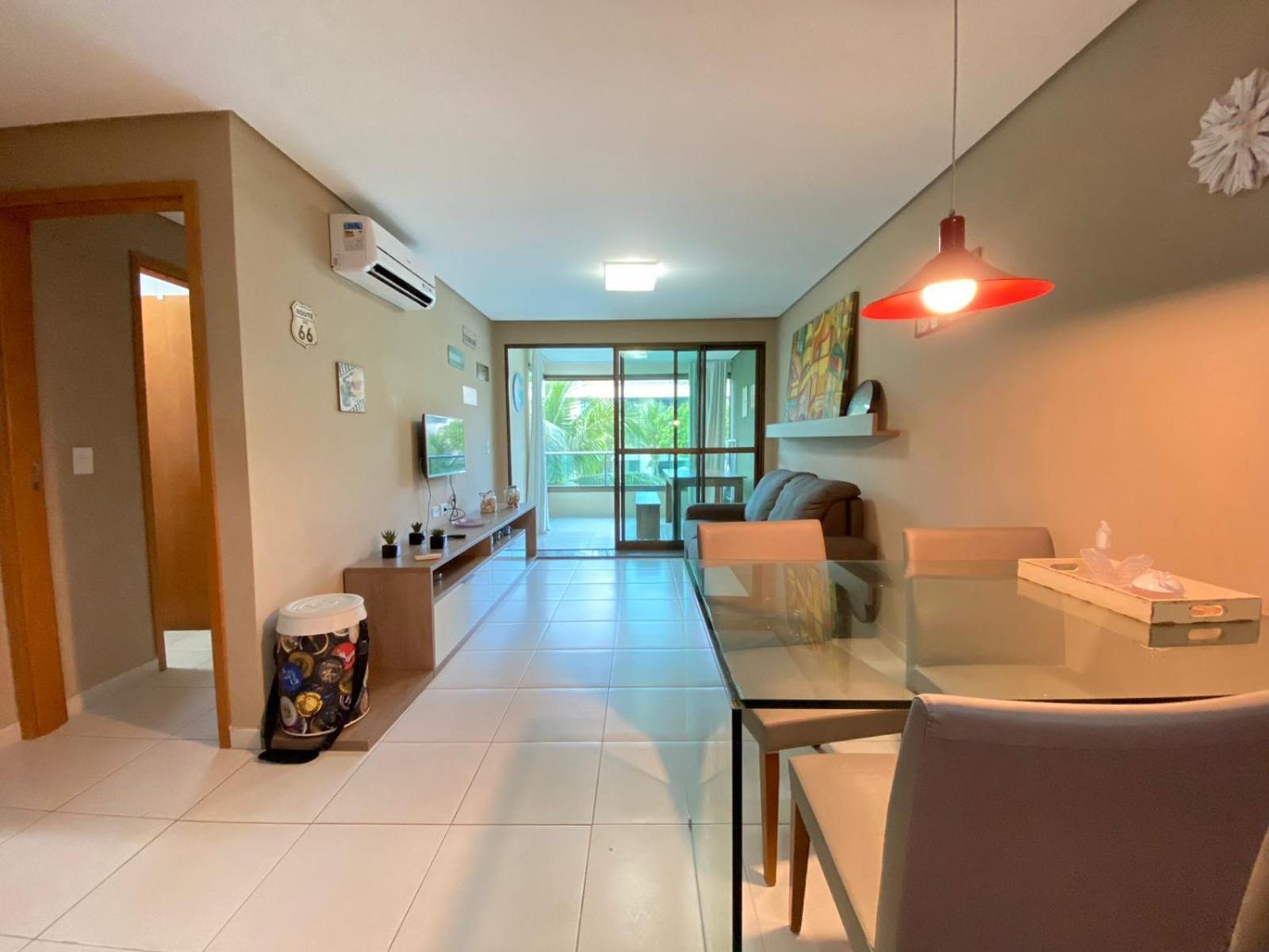 פראיה דוס קרניירוס Carneiros Beach Resort Apto 208A מראה חיצוני תמונה