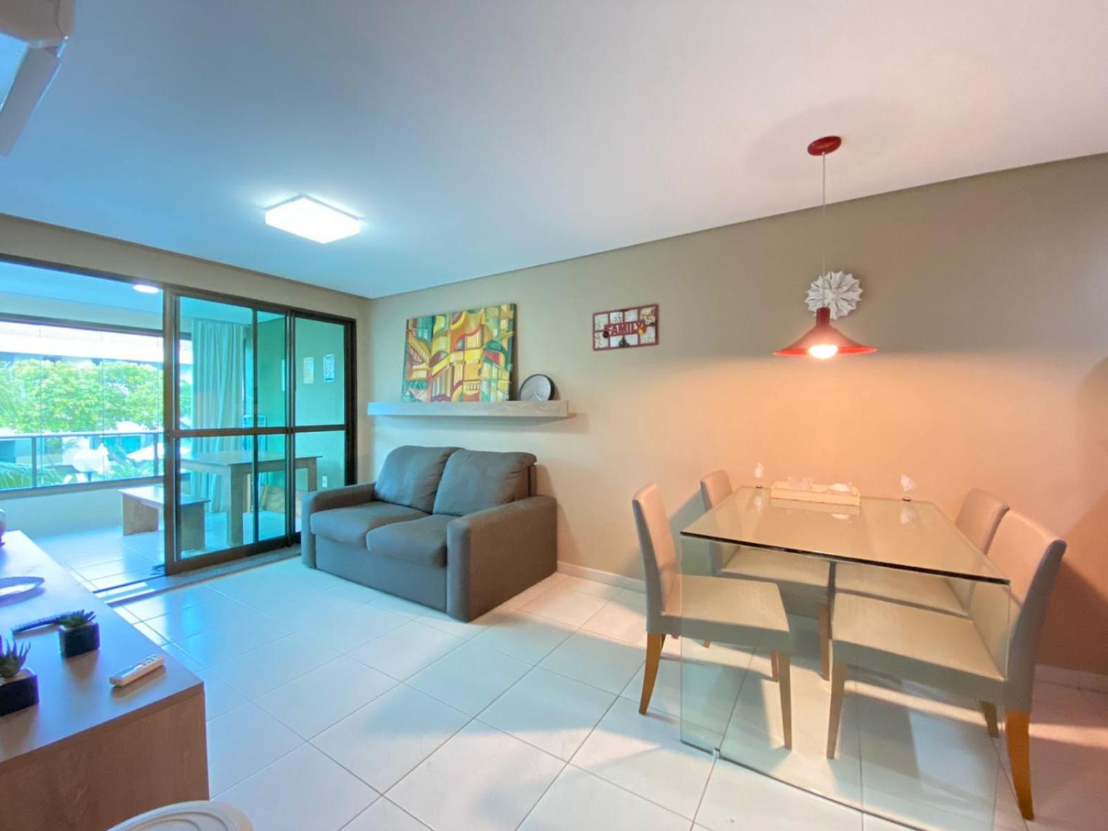 פראיה דוס קרניירוס Carneiros Beach Resort Apto 208A מראה חיצוני תמונה