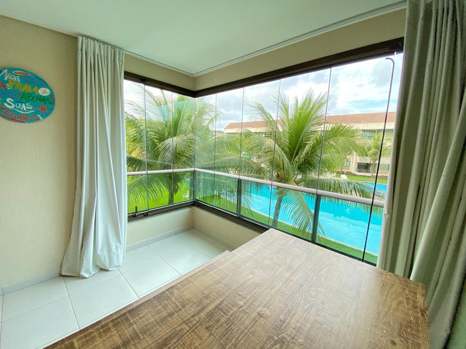 פראיה דוס קרניירוס Carneiros Beach Resort Apto 208A מראה חיצוני תמונה