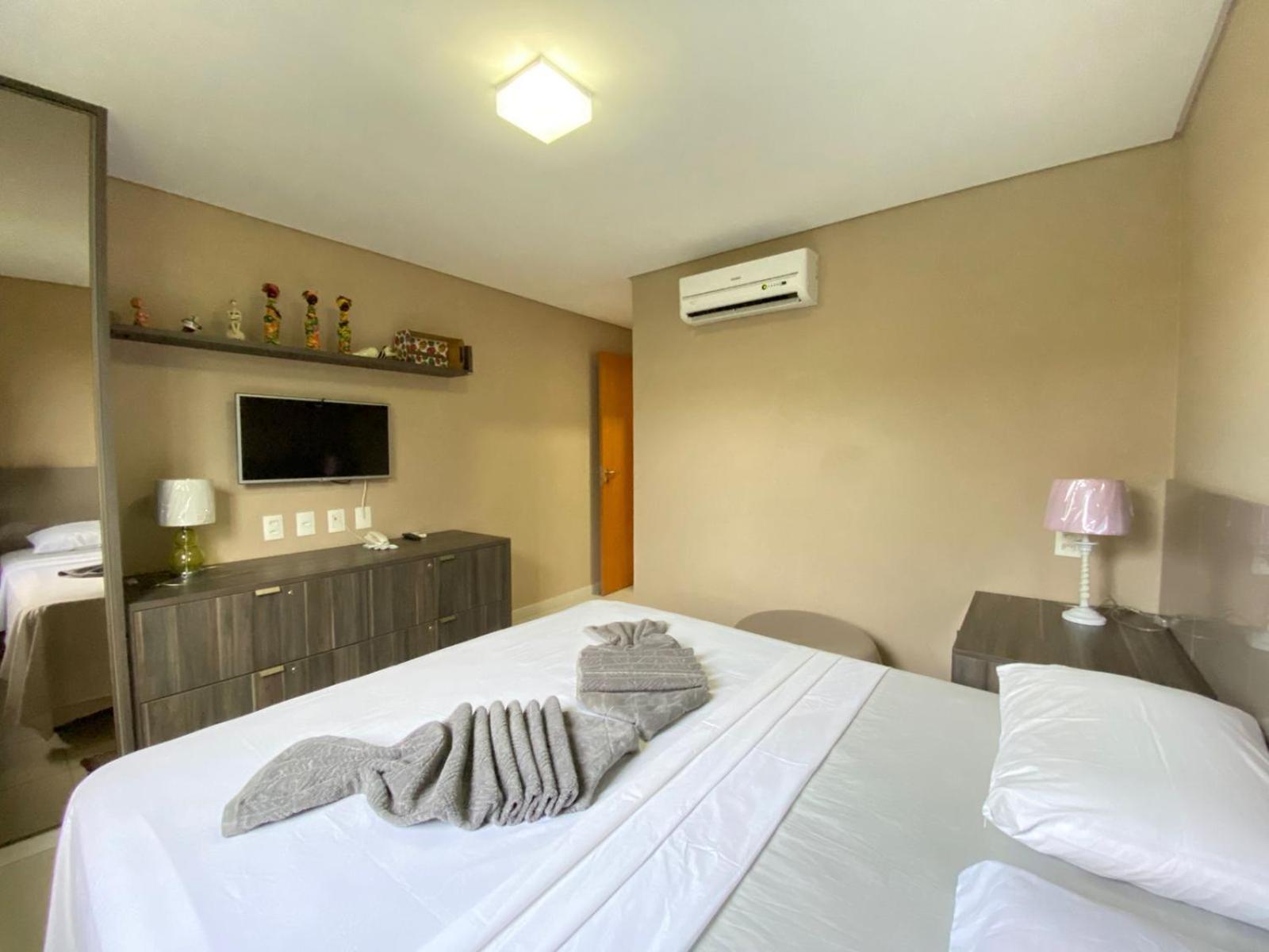 פראיה דוס קרניירוס Carneiros Beach Resort Apto 208A מראה חיצוני תמונה