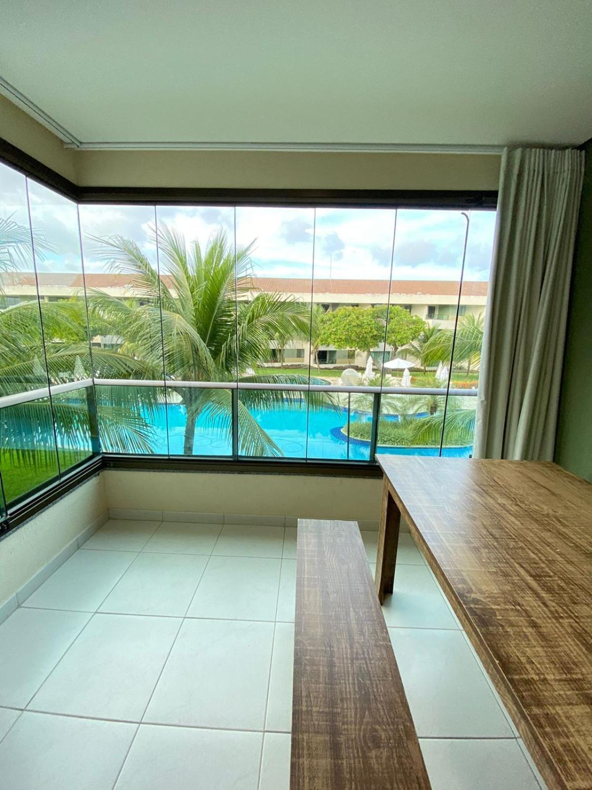 פראיה דוס קרניירוס Carneiros Beach Resort Apto 208A מראה חיצוני תמונה