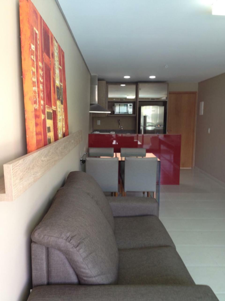 פראיה דוס קרניירוס Carneiros Beach Resort Apto 208A מראה חיצוני תמונה
